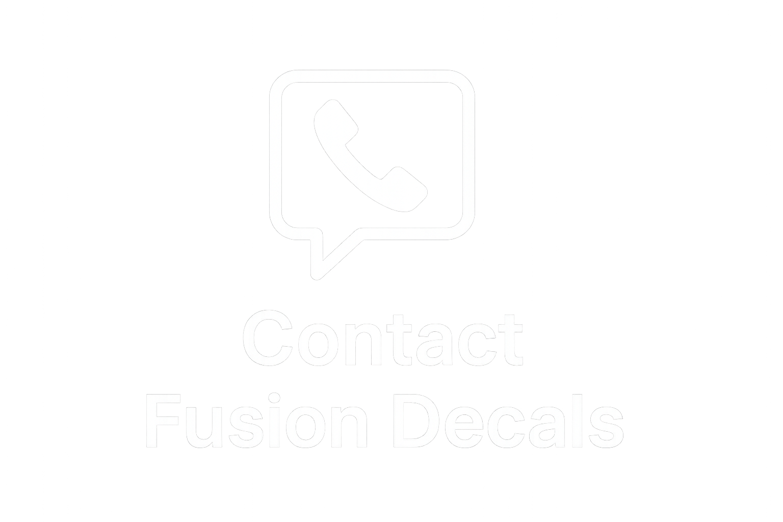 Contact Fusion Decals