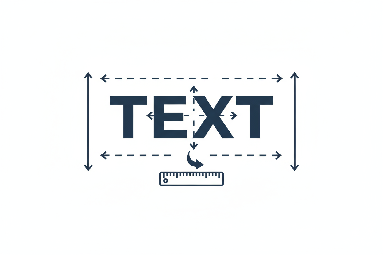 Custom Text Icon