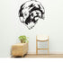 Spanish Water Dog Removable Vinyl Decal Matte Finish Home Decor for Indoor Walls