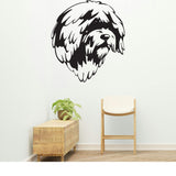 Spanish Water Dog Removable Vinyl Decal Matte Finish Home Decor for Indoor Walls