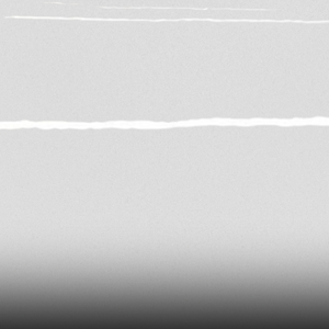 two side by side images of a white sports car
