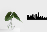 Cityscape Guadalajara Mexico Vinyl Decal Removable Matte Finish Skyline Decore for Indoor Walls Fusion Decals