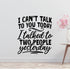 I have an angel in heaven I call her Granny Removable Vinyl Decal for Interior Walls