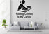 Folding Clothes Is My Cardio - Funny Laundry Room Wall Decal Vinyl Sticker Removable