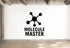 Molecule Master - Funny Chemistry Wall Decal Vinyl Sticker Removable