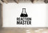 Reaction Master - Funny Chemistry Wall Decal Vinyl Sticker Removable