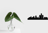 Cityscape Detroit Vinyl Decal Removable Matte Finish Skyline Decore for Indoor Walls Fusion Decals