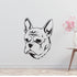 French BullDog Removable Vinyl Decal Matte Finish Home Decor for Indoor Walls