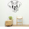 Slovakian Rough Haired Pointer Dog Removable Vinyl Decal Matte Finish Home Decor for Indoor Walls