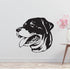 Rottweiler Dog Removable Vinyl Decal Matte Finish Home Decor for Indoor Walls