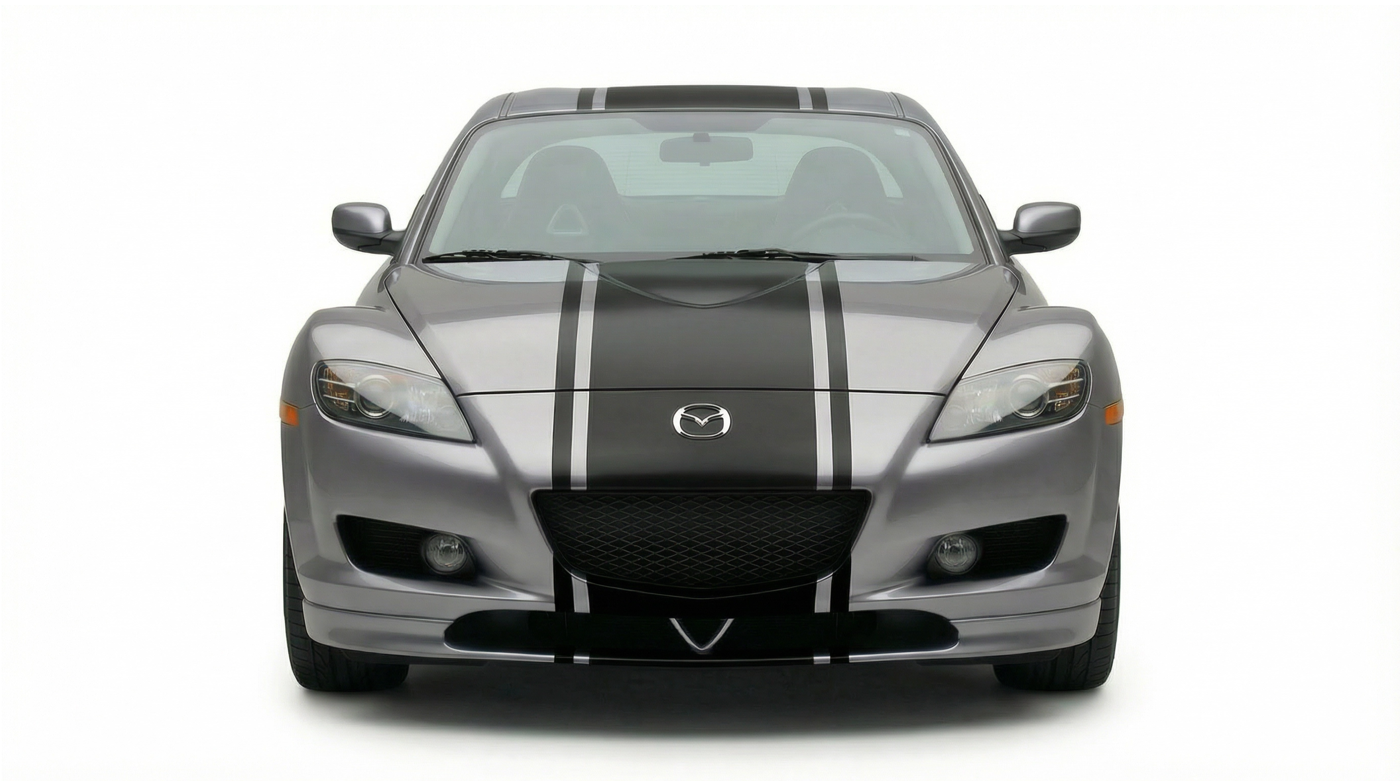 18" Racing Stripes w/pinstripes Self Healing Vinyl fits Mazda RX8 2008 to 2012