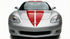 Dual 15" Racing Stripes Self Healing Vinyl fits Chevy Corvette C6 ZR1 2005 to 13