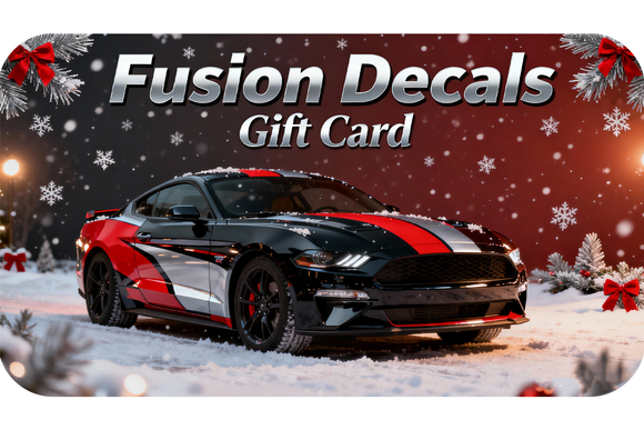 Fusion Decals Gift Card 2025