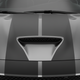Hood Stripe Replacement - Dual 12" Self Healing Vinyl fits Dodge Charger SRT 2012 to 2023