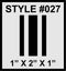 Racing Stripes & pinstripes [3x] 1" , 2", 1" x 70" Self Healing Air Release Vinyl Fits All Vehicles