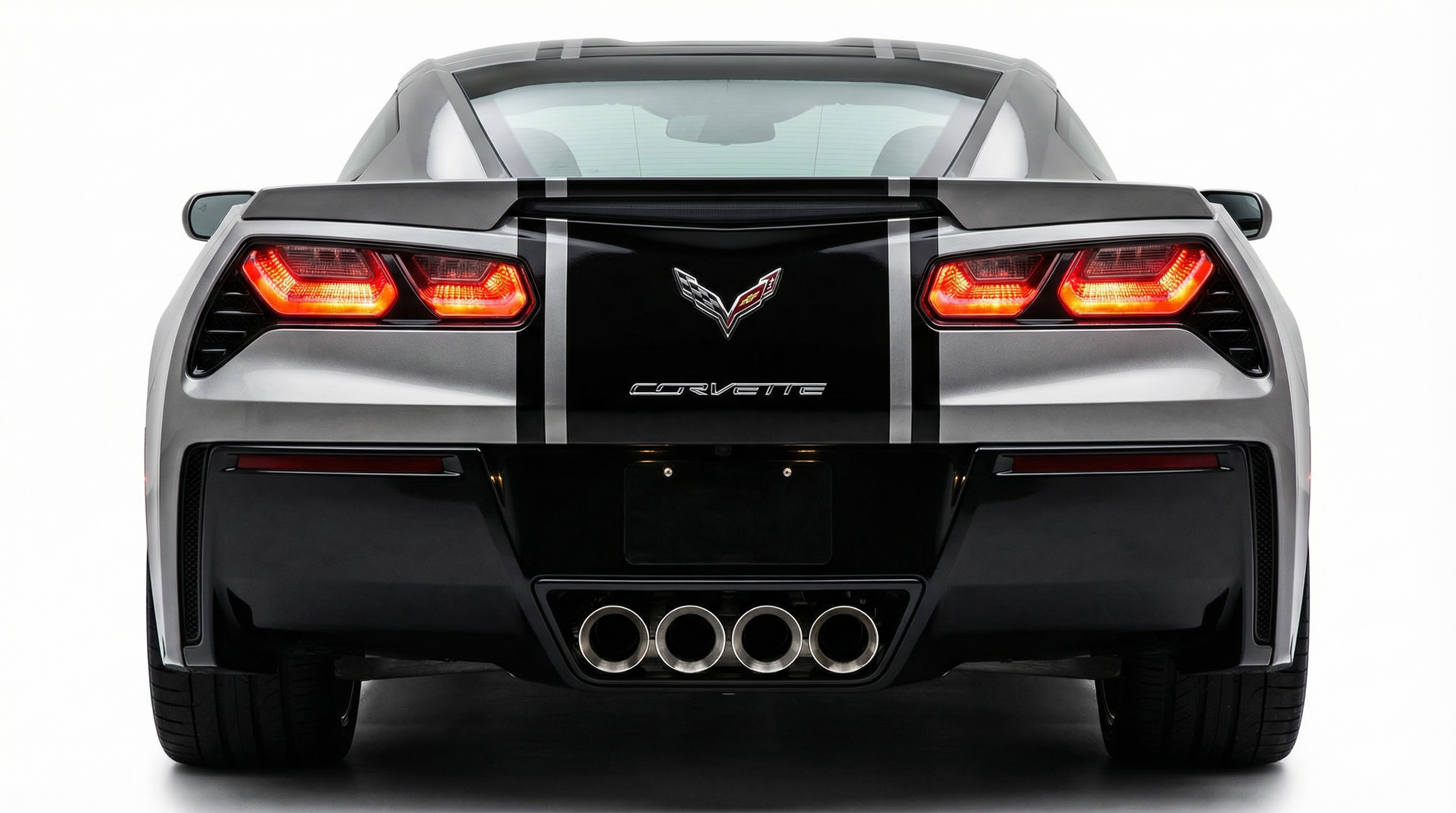 20" Racing Stripes w/pins Self Healing Vinyl fits Chevrolet C7 2014 to 2019