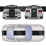 19" Racing Stripe Air-Release Vinyl fits Ford Mustang 2005 to 2009