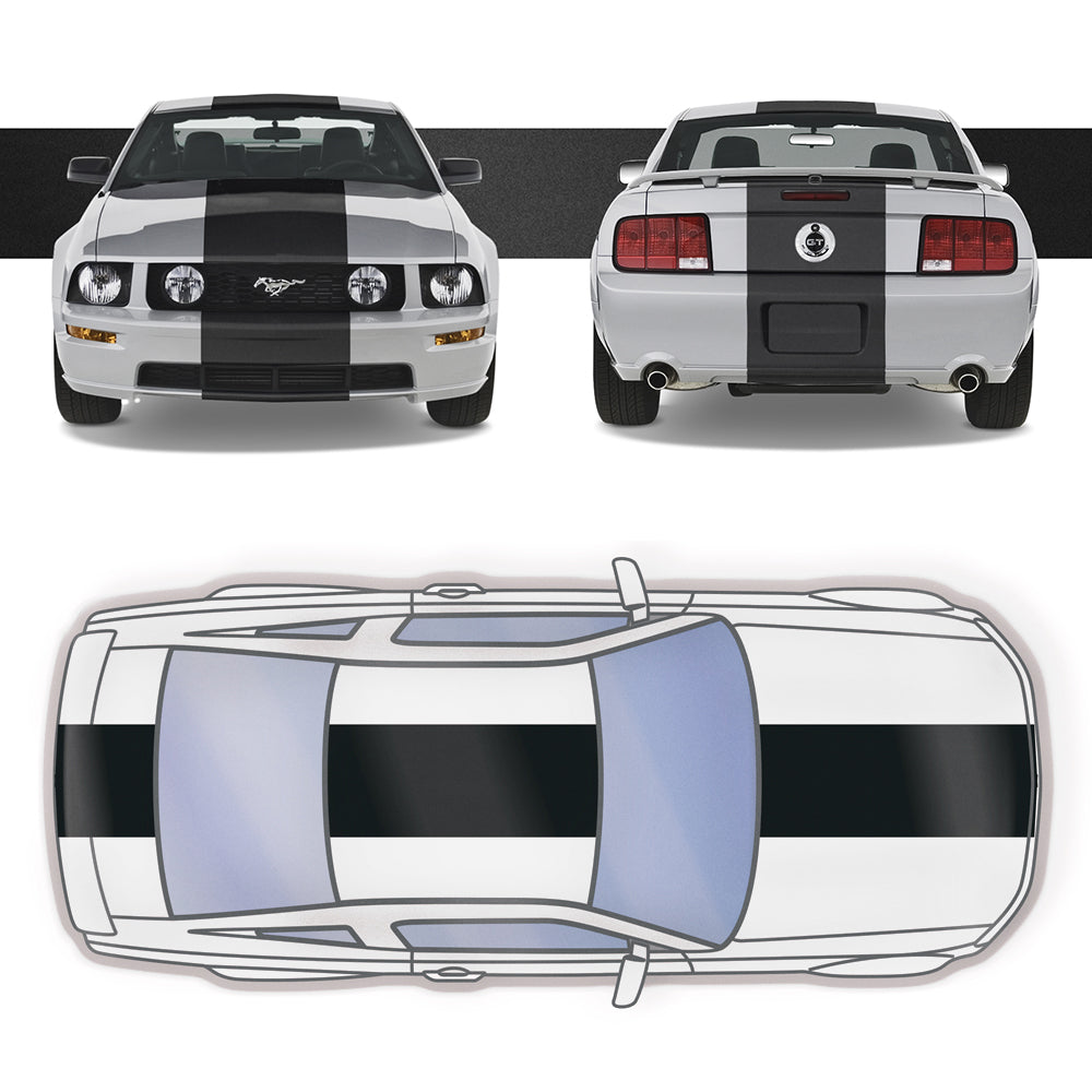 24" Wide Racing Stripe Self Healing Vinyl fits Ford Mustang 2010-2014