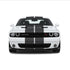 Dual 12" Racing Stripes Air Release fits Dodge Challenger Hellcat 2018 to 2022