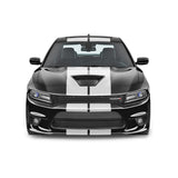 Dual 12" Racing Stripes [26"] fits Dodge Charger SRT 2012 to 2022