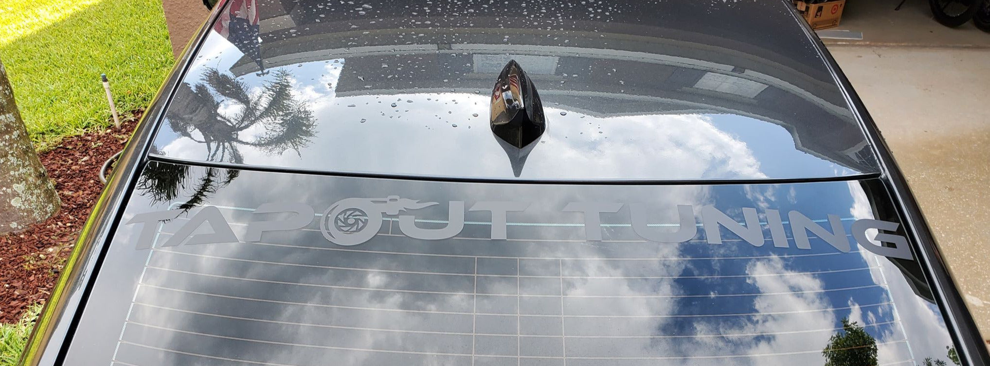 ATS-V TAPOUT TUNING BANNER, SUN VISOR OR WALL DECAL Fusion Decals