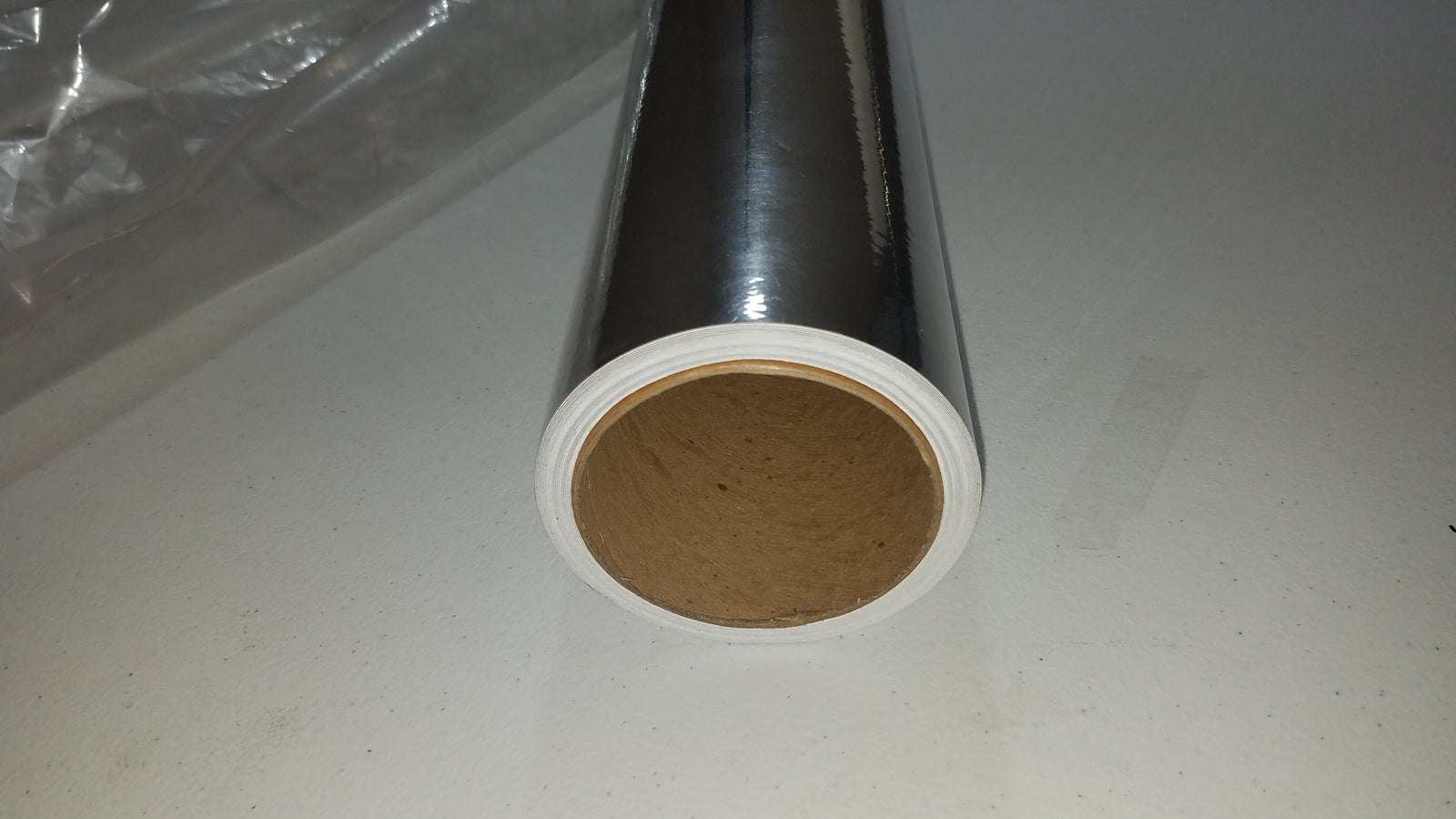 Chrome Silver - Griff Decorative Films PRIME SERIES 24'' by 10yd Metallic Film Fusion Decals