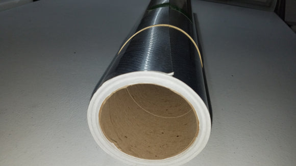 Silver Carbon - Griff Decorative Films PRIME SERIES 24'' by 10yd Metallic Film Fusion Decals