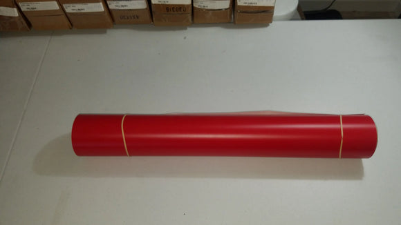 Cherry Red - GreenStar Indoor Vinyl - Matte Removable Calendered Film 24