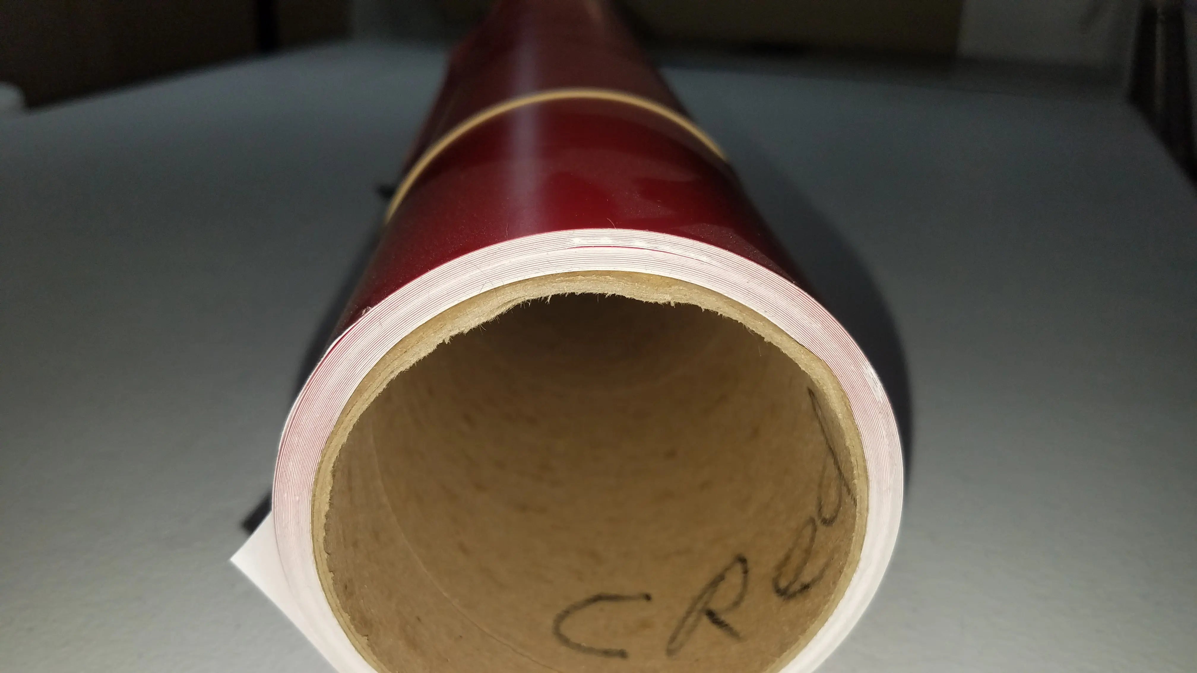 Cherry Red - GreenStar Indoor Vinyl - Matte Removable Calendered Film 24" x 10 Yd Fusion Decals