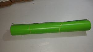 Lime Green - GreenStar Indoor Vinyl - Matte Removable Calendered Film 24" x 10 Yd Fusion Decals