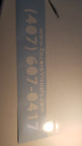 Rear Window Decal - CUSTOM ENCORE_VISUAL Fusion Decals
