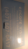 Rear Window Decal - CUSTOM ENCORE_VISUAL Fusion Decals