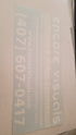 Rear Window Decal - CUSTOM ENCORE_VISUAL Fusion Decals