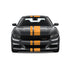 Dual Racing Stripes [3x] 3", 2", 8" x 74" - Vinyl Decals - Fits All Vehicles Fusion Decals