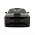 Dual 8" Racing Stripes Self Healing fits Dodge Challenger SRT 2008 to 2022