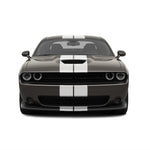 Dual 8" Racing Stripes Self Healing fits Dodge Challenger SRT 2008 to 2022