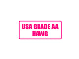 USA Grade AA Hawg Outdoor Vinyl Wall Decal - Permanent