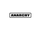 ANARCHY Outdoor Vinyl Wall Decal - Permanent