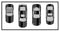 Dual Racing Stripes [3x] 4" , 2", 12" x 74" - Vinyl Decals - Fits All Vehicles Fusion Decals