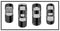 Dual Racing Stripes [3x] 3" , 2", 12" x 74" - Vinyl Decals - Fits All Vehicles Fusion Decals