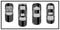 Dual Racing Stripes [3x] 2" , 2", 12" x 74" - Vinyl Decals - Fits All Vehicles Fusion Decals