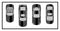 Dual Racing Stripes [3x] 1" , 2", 18" x 74" - Vinyl Decals - Fits All Vehicles Fusion Decals