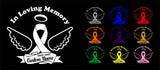 Custom In loving Memory Date & Name Decal - Choose Size & Color & Font - Free Squeegee Included #1 Fusion Decals