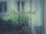 Did you think to flush? Car or Wall Vinyl Decal - Fusion Decals