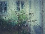 May your day bubble over with fun  Car or Wall Vinyl Decal - Fusion Decals
