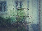 Happiness is a long, hot bubble bath.   Car or Wall Vinyl Decal - Fusion Decals
