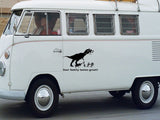 T REX Ate your stick family Decal Sticker Car Vinyl 10" Long-Wide Cut Vinyl Wall Decal - Fusion Decals