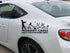 Zombie No body cares about your stick figure family Cut Vinyl Wall Decal - Fusion Decals