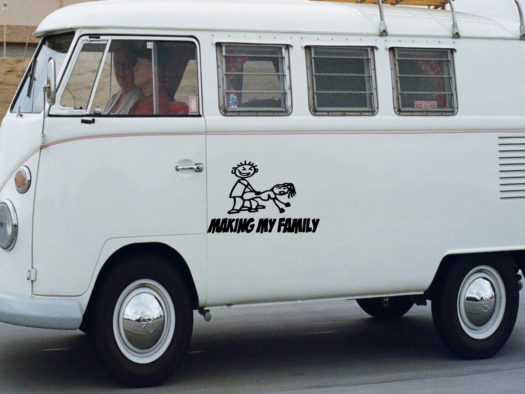 Making My stick family Cut Vinyl Wall Decal - Fusion Decals