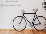 A nice hot bath will fix just about anything Car or Wall Vinyl Decal - Fusion Decals